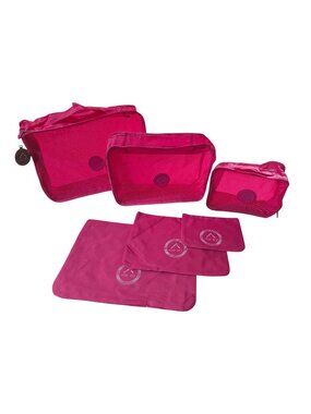 Stay Dry Pink Travel Organizer Set 6 Pcs